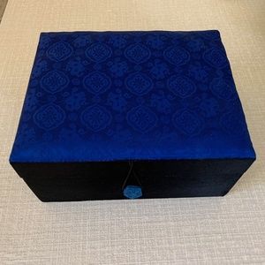 Tea Set Blue Crackle Glaze NEW